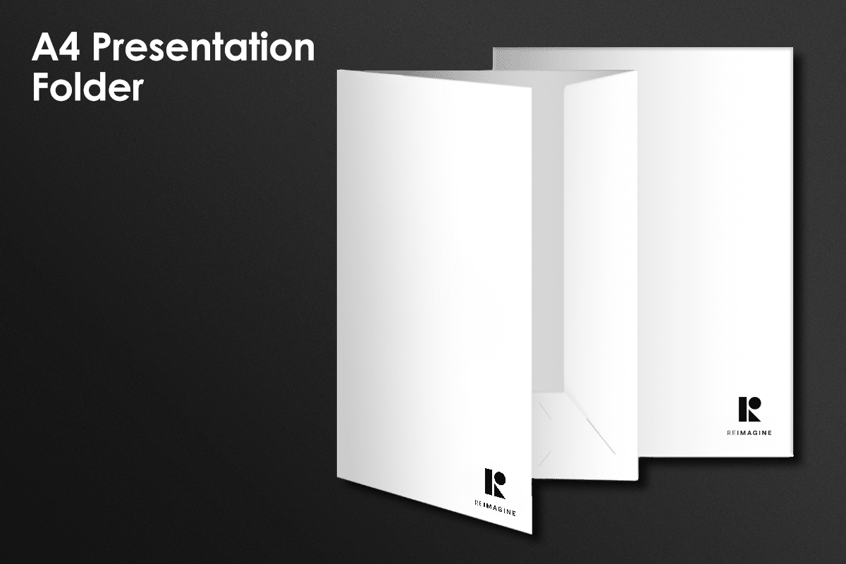 A4 Presentation Folder