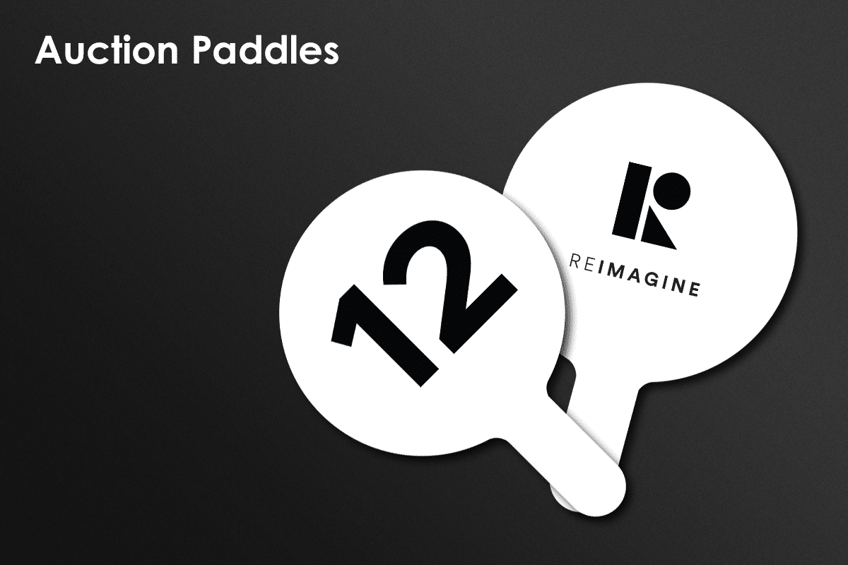 Auction Paddles